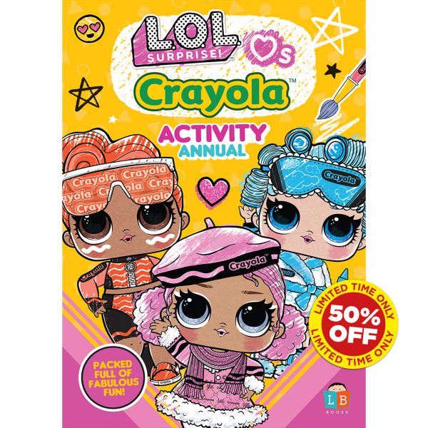 LOL & Crayola Official Activity Annual SS25